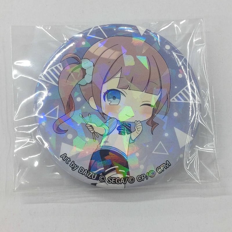 プロセカ 望月穂波 ホログラム缶バッジ 【予約商品】グリッター缶