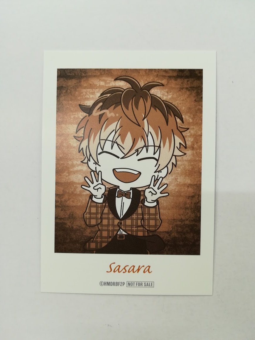ヒプノシスマイク 白膠木簓 インスタントフォト風カード ミニキャラver