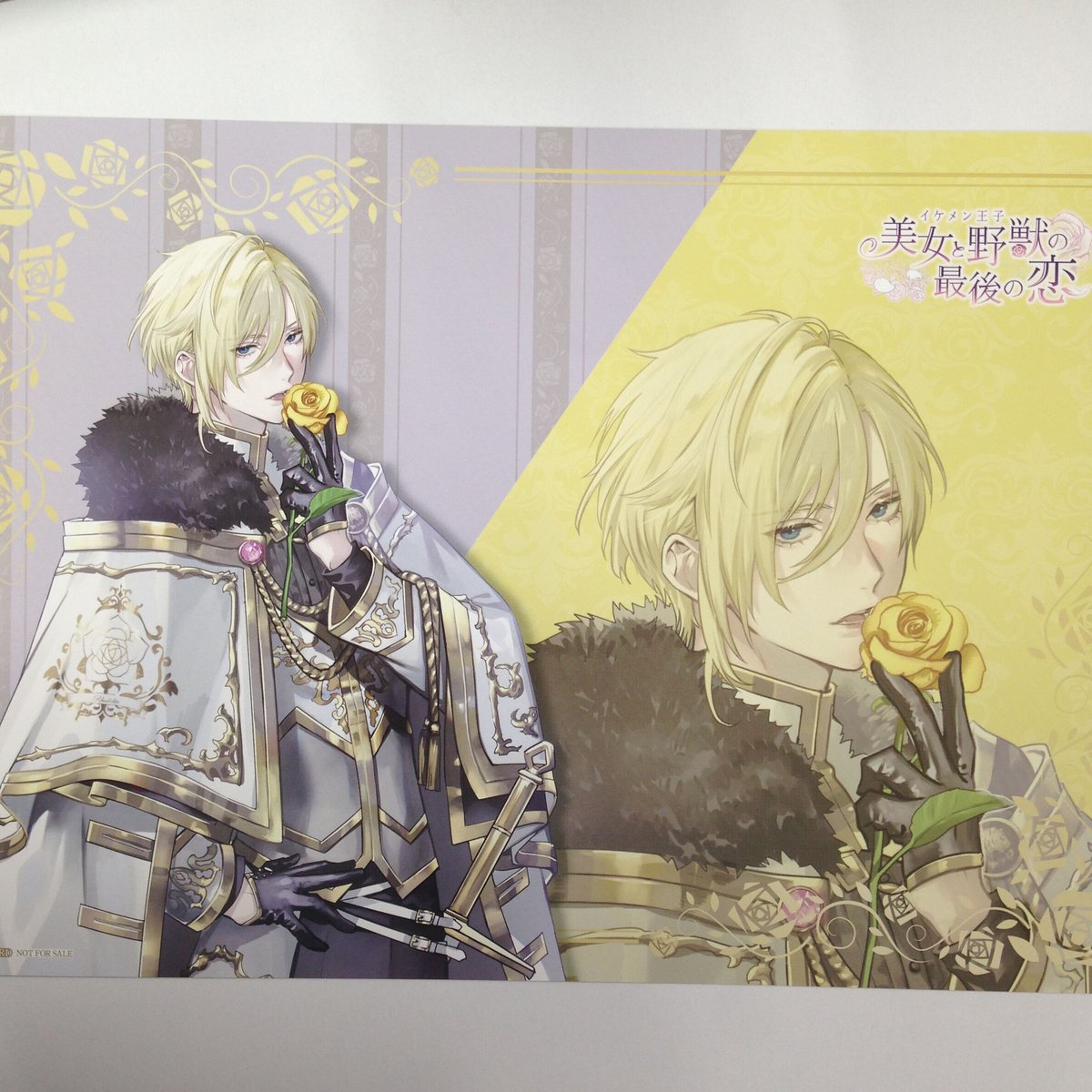 イケメン王子 シュヴァリエ ランチョンマット | K-BOOKS 池袋 2次元