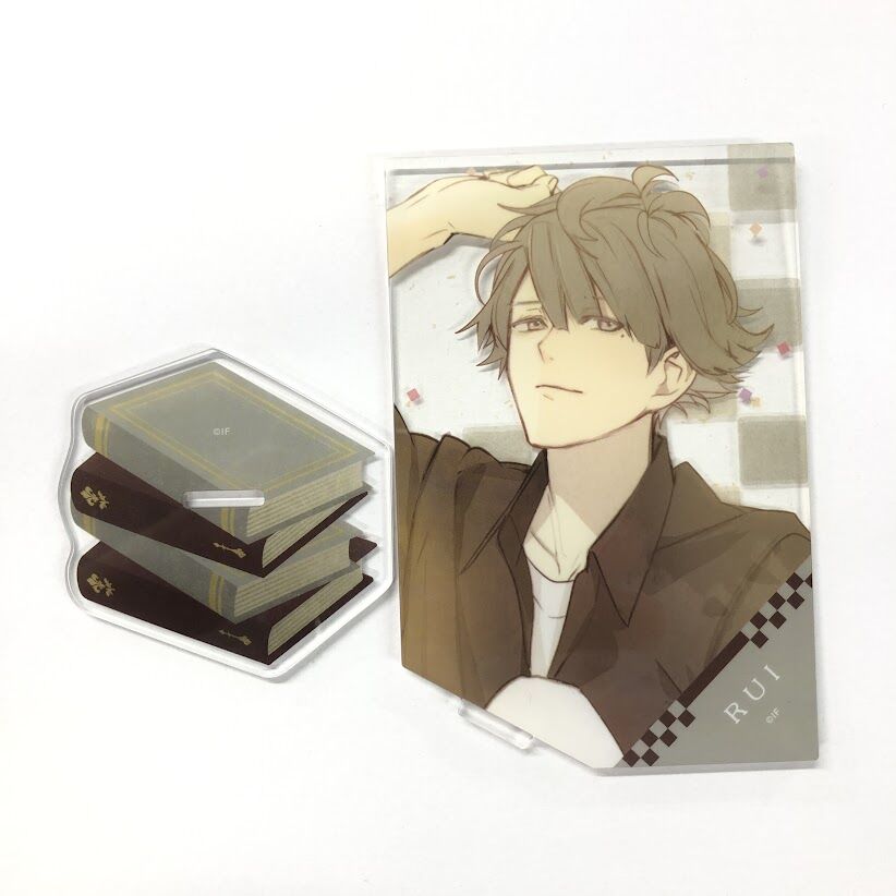 ニル・アドミラリの天秤　ニルアド　OPG 鷺澤　累 アクスタ　缶バッジ　セット ニル・アドミラリの天秤 ニルアド OPG 鷺澤 累 アクスタ 缶バッジ