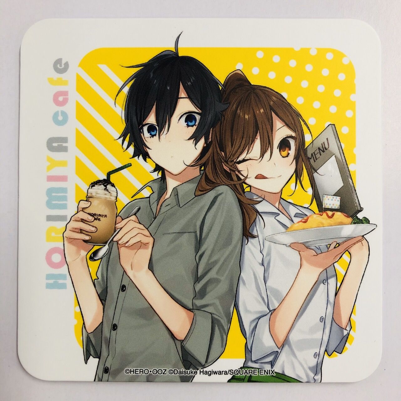 ホリミヤ アニぱらカフェ ホリミヤカフェ コースター 原作 original