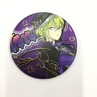 刀剣乱舞 実休光忠 スクエア缶バッジコレクション（跪坐） 第五弾 | K