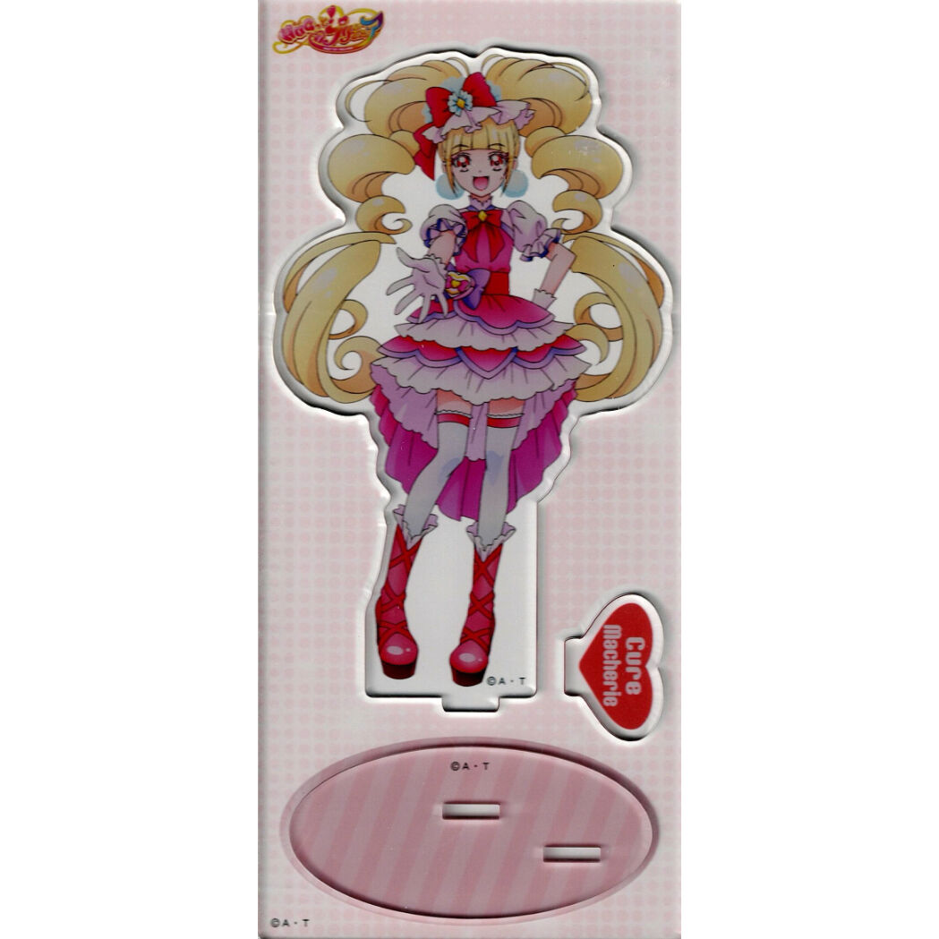 プリキュア ハグプリ 愛崎えみる キュアマシェリ アクリルスタンド 缶バッジ HUGっと！プリキュア キュアマシェリ えみる アクリルスタンド | K