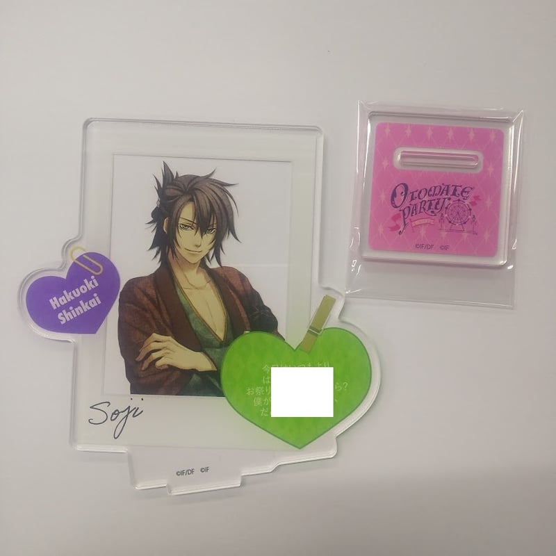 夢100 薄桜鬼 コラボ 沖田総司 アクスタ 夢100 薄桜鬼 コラボ 沖田総司 アクスタ