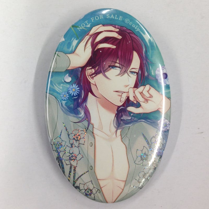 服部耀 缶バッジ