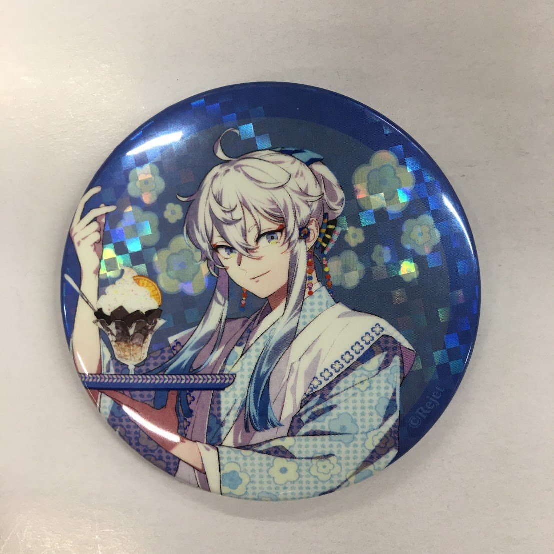 幽幻ロマンチカ　幽ロマ　ウタシロ　池袋本店限定ビッグ缶バッジ　ホロ 幽幻ロマンチカ 幽ロマ ウタシロ 池袋本店限定ビッグ缶バッジ