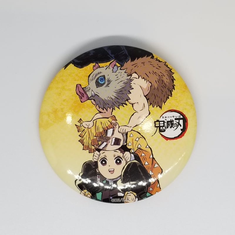 鬼滅の刃 我妻善逸 全集中展 幕間画 缶バッジ アイキャッチ