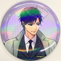 佳門サエコ 『これから俺は、後輩に抱かれます 』ビーボーイフェア in アニメイト 2025　オーロラ 缶バッジ　鳴海真樹【BLグッズ】