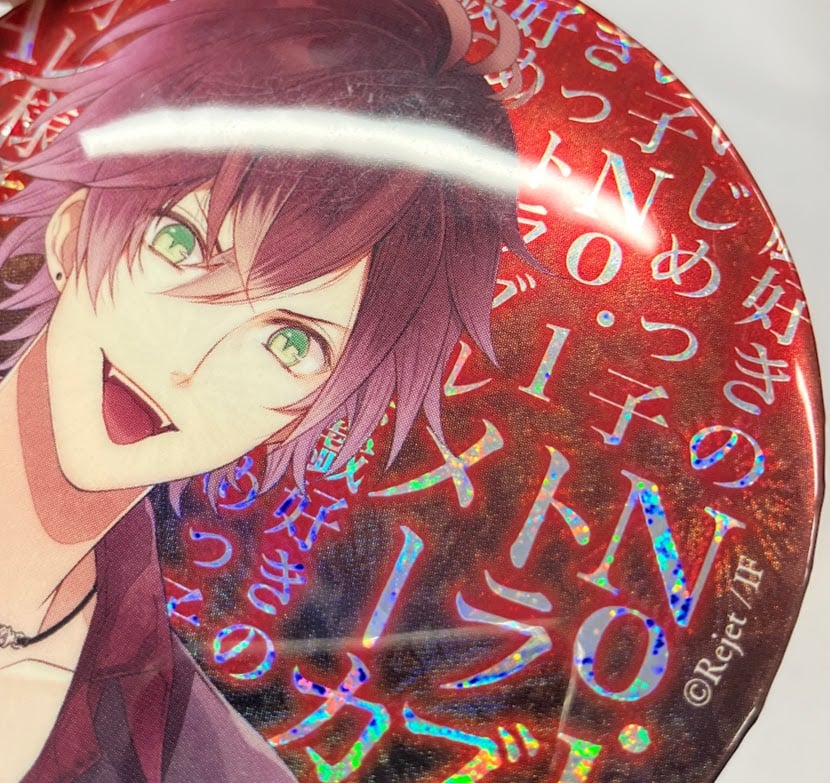 DIABOLIK LOVERS 逆巻アヤト　ホロ缶バッジ イタミ有】DIABOLIK LOVERS 逆巻アヤト 缶バッジ ホロ | K-BOOKS