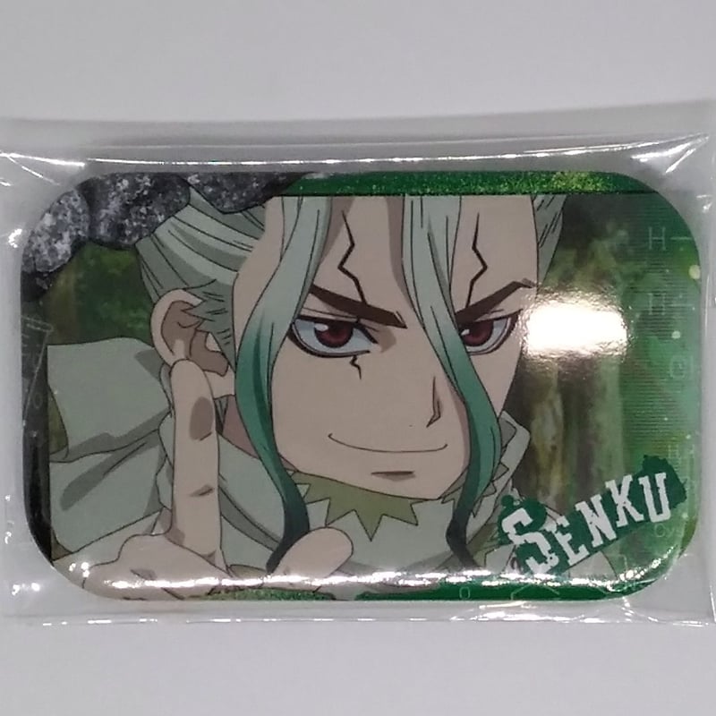 Dr.STONE まるかく缶バッジ 千空 Dr.STONE 千空 まるかく缶バッジ