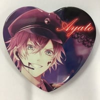 ときめきメモリアルGirl's Side 佐伯瑛 ハート缶バッジ | K-BOOKS 池袋