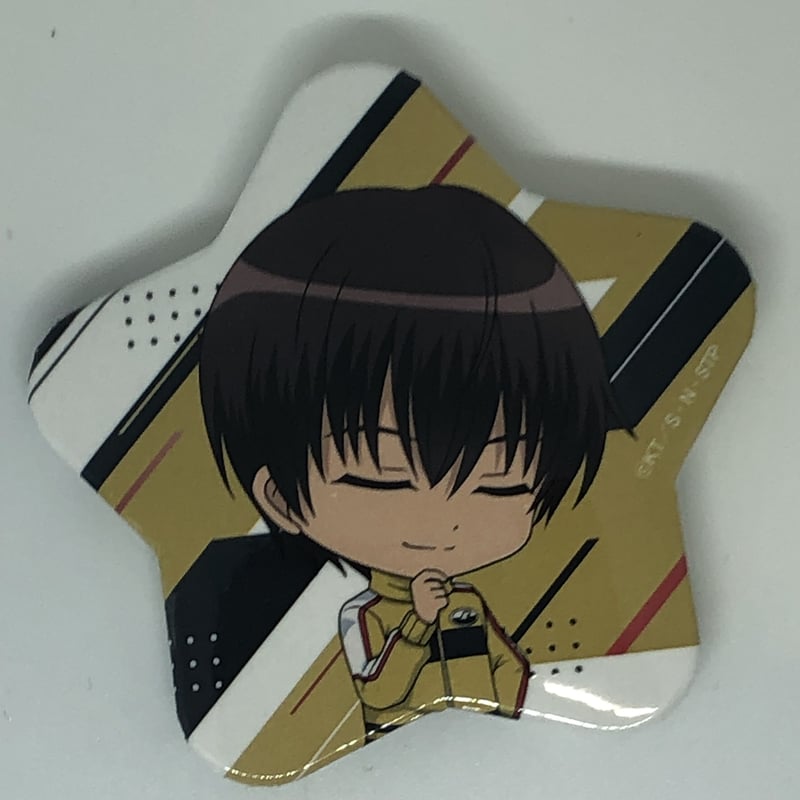 テニスの王子様 柳蓮二 缶バッジ