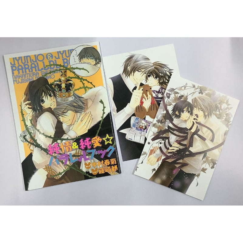 純情ロマンチカ　ポストカードブック 中村春菊/藤崎都『純情ロマンチカ』 全サ 「純情＆純愛パラレルブック