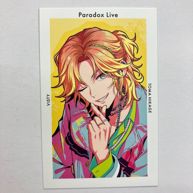 Paradox Live 緋景斗真 Gプリ Ver.28 | K-BOOKS 池袋 ２次元グッズ通販