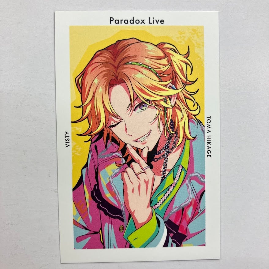 Paradox Live 緋景斗真 Gプリ Ver.28 | K-BOOKS 池袋 2次元グッズ通販