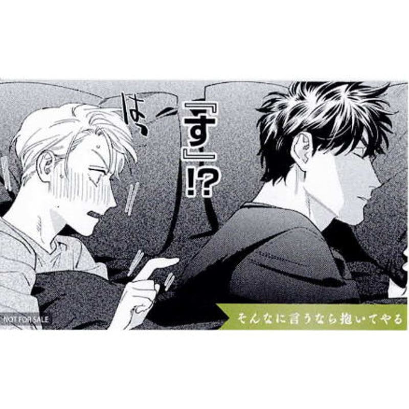 そんなに言うなら抱いてやる　リーフレット そんなに言うなら抱いてやる | ホーリンラブブックス