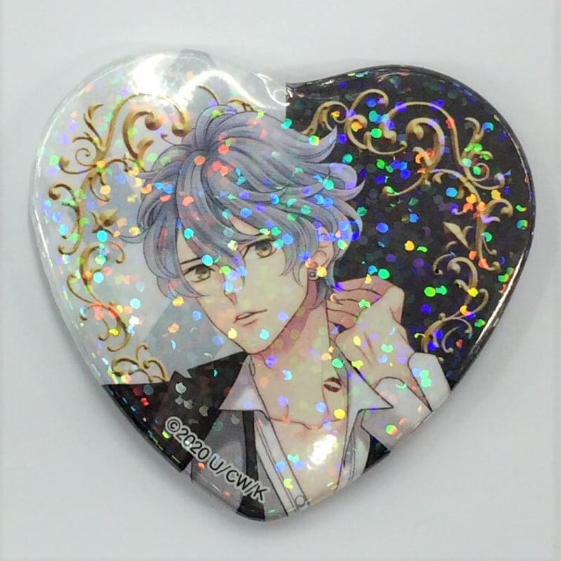 Switch特典 ブラコン 朝日奈 梓 ハート 缶バッジ スイパラ BROTHERS CONFLICT ブラコン 朝日奈祈織 Switch特典 ブラコン