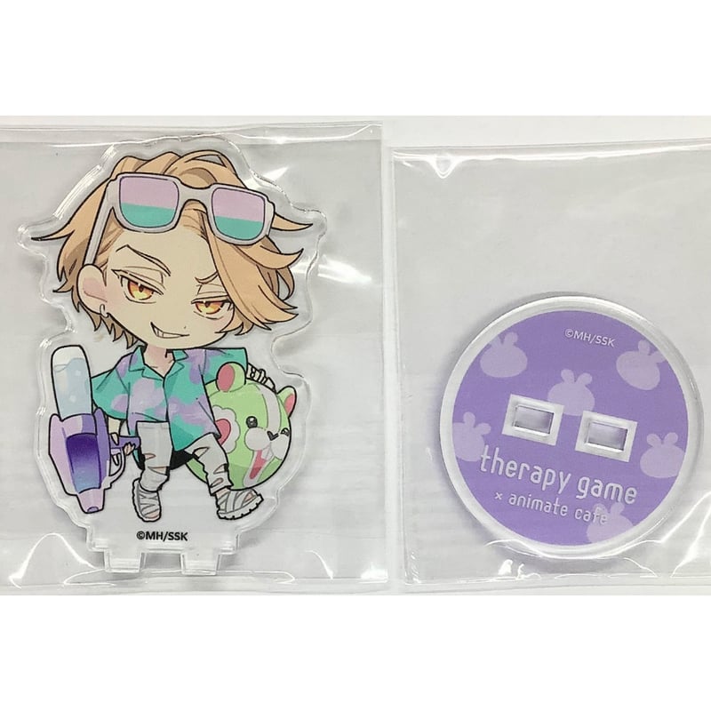 日ノ原巡『セラピーゲーム』 アニメイトカフェ アクリルスタンド 湊 セラピーゲーム アクリルスタンド アニカフェ