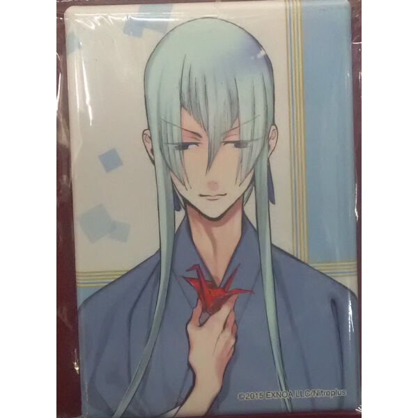 イタミ有】刀剣乱舞 スクエア缶バッジコレクション 江雪左文字 | K