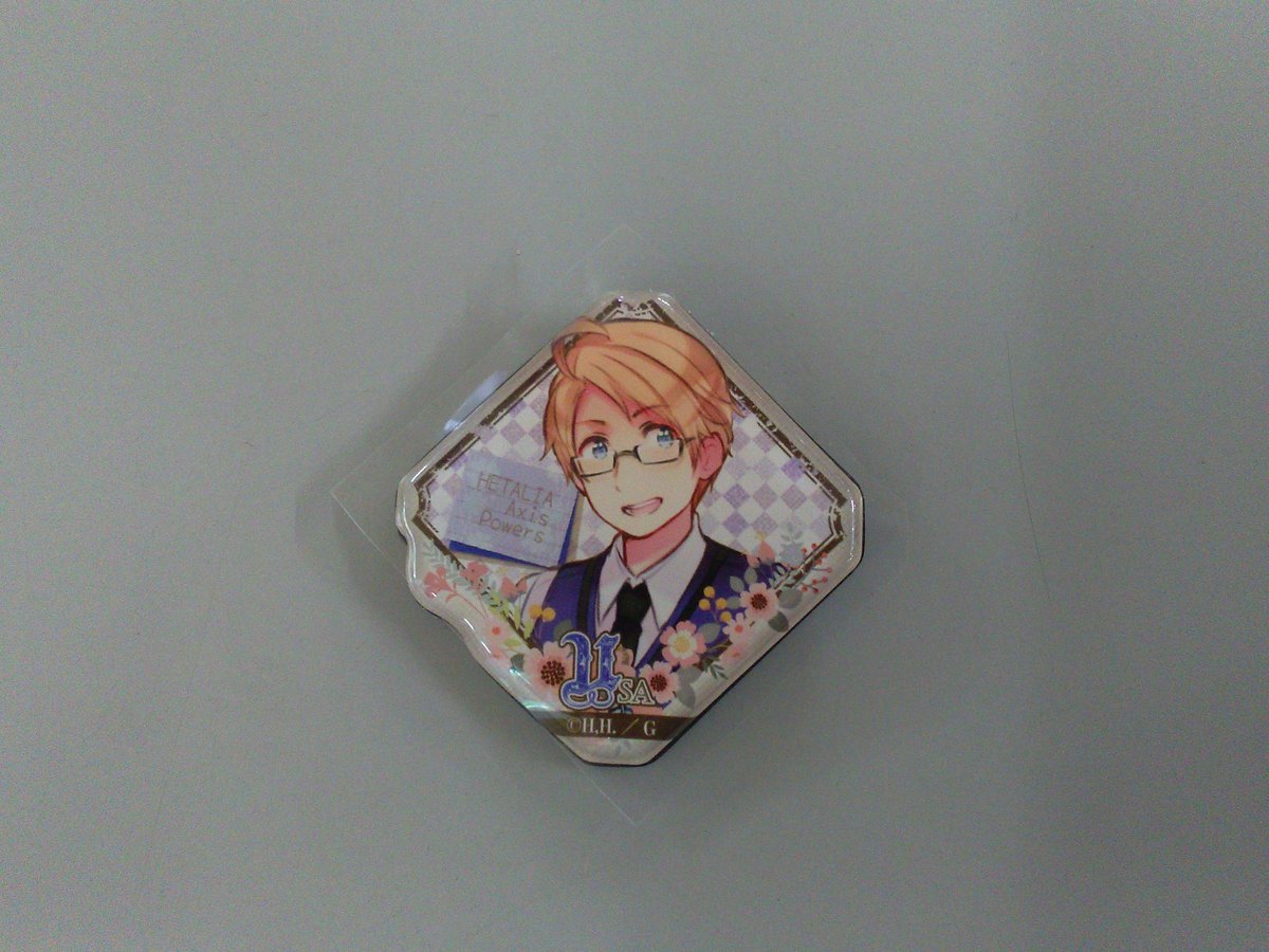 【ヘタリア】アメリカ ぷくっとバッジコレクション vol.2 ヘタリア アメリカ ぷくっとバッジコレクションVol.2 | K-BOOKS