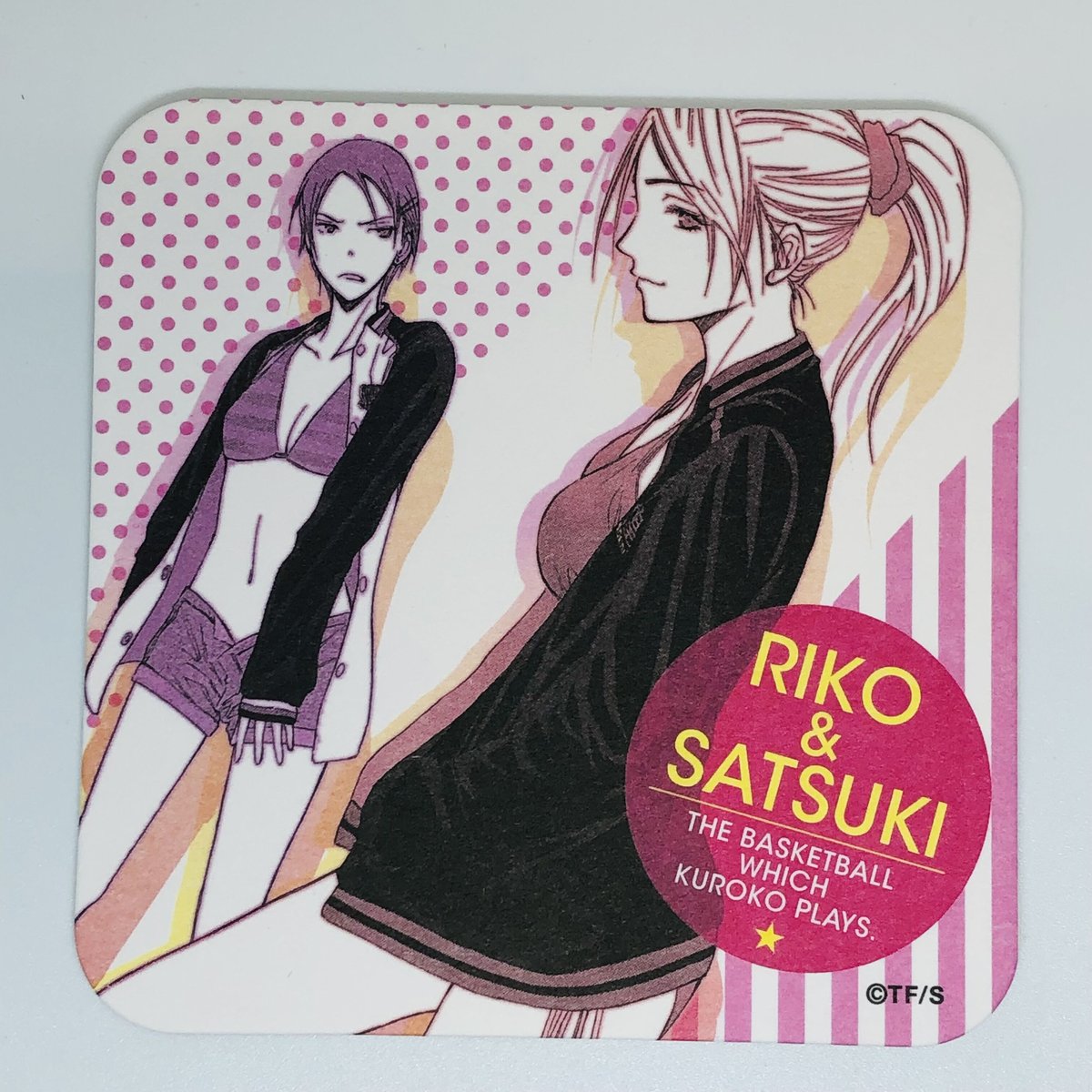 黒子のバスケ 相田 リコ＆桃井 さつき WJ50周年記念 アートコースター