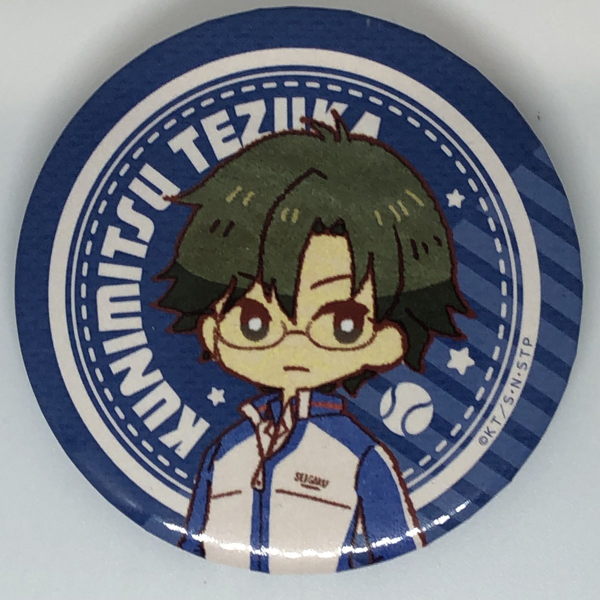 テニスの王子様 手塚 アルバム絵柄 缶バッジ 新テニスの王子様 Parade