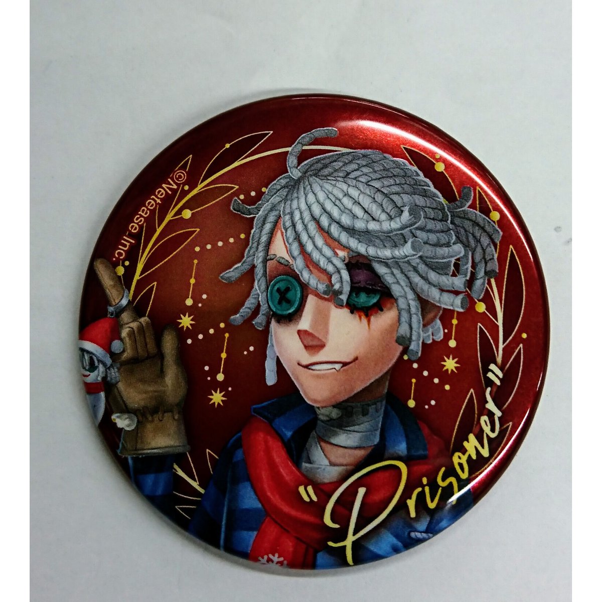 第五人格　クリスマス　囚人　缶バッジ　ロフト 第五人格 IdentityV】 囚人 缶バッジ 【ロフト クリスマス】 第