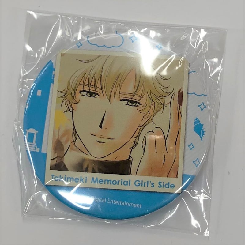 ときめきメモリアルGirl's Side 若王子貴文 缶バッジ | K-BOOKS 池袋