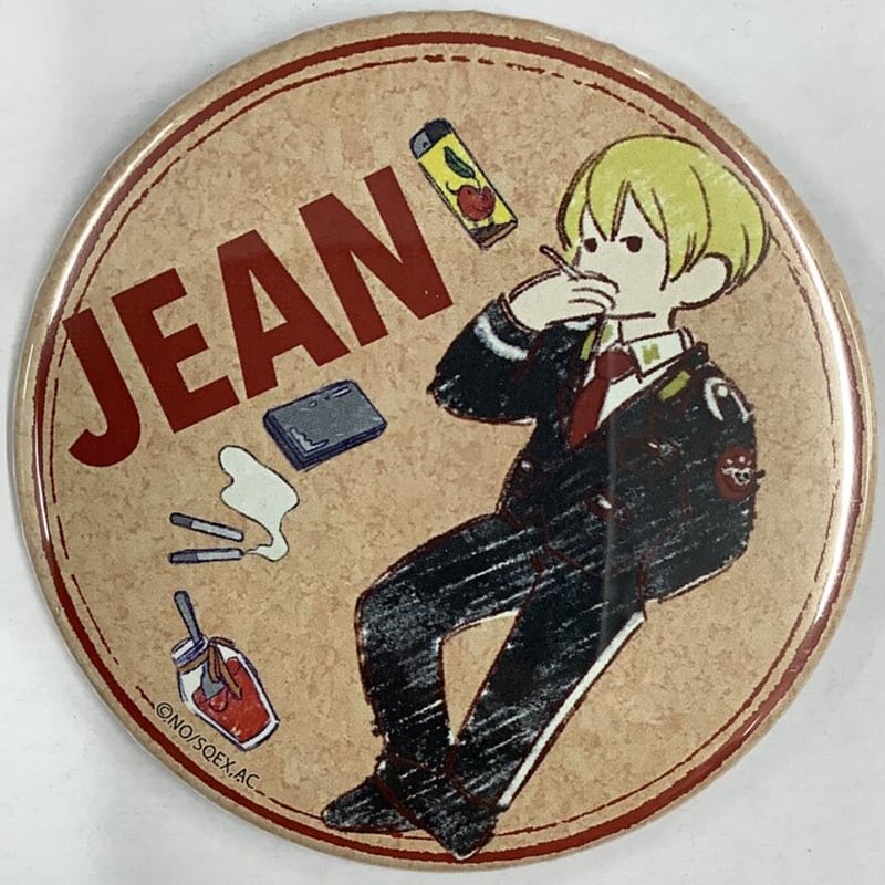 ACCA13区監察課オノナツメキャラクター展ジーン・オータス缶バッジ