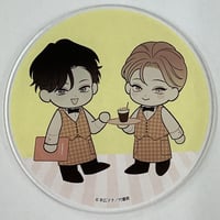 末広マチ 『フェイクファクトリップス』「Qpa 春のドラマCD祭カフェ」アクリルコースター【BLグッズ】
