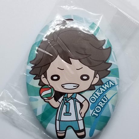 ハイキュー 及川徹 岩泉一 京谷賢太郎 布くるみ缶バッジ 青葉西城 | STORES