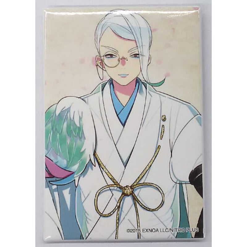 刀剣乱舞 巴形薙刀 スクエア缶バッジコレクション 跪座 | K