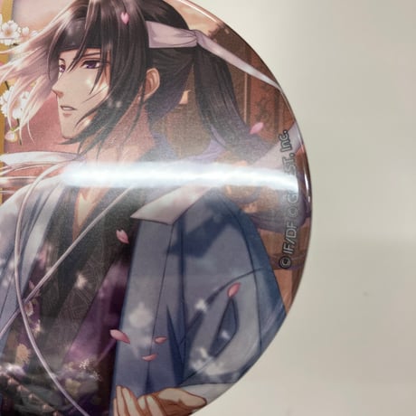【イタミ有・裏サビ有】薄桜鬼　土方歳三　缶バッジ