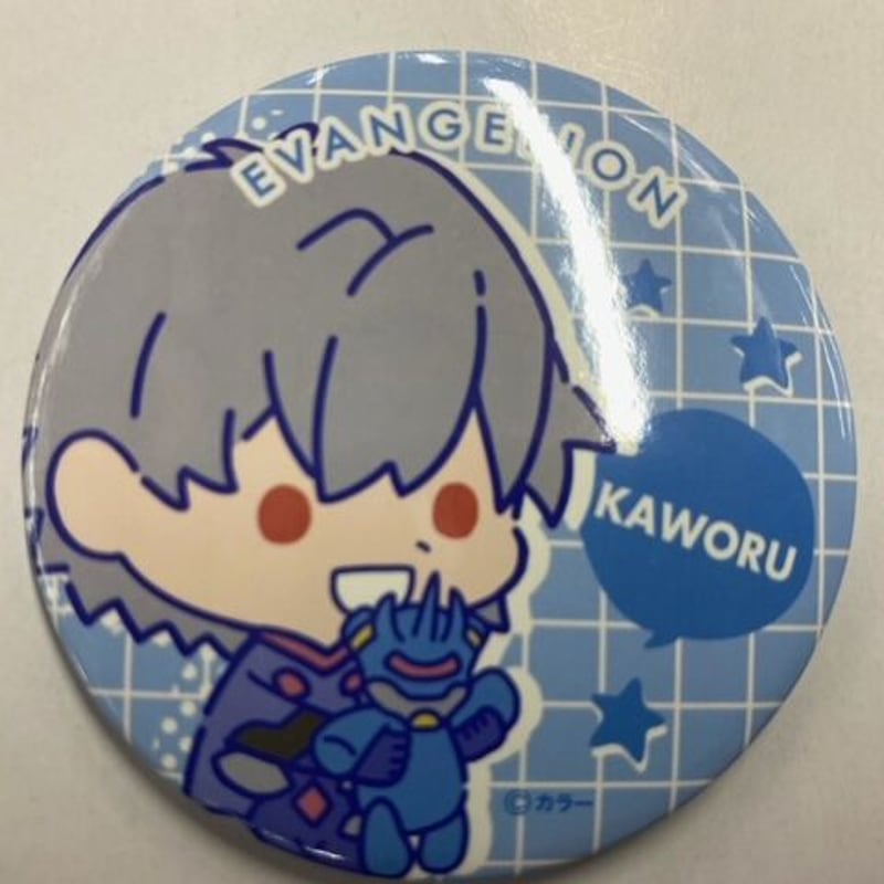 エヴァンゲリオン 限定 レトロ 缶バッジ セット 綾波レイ NERV 【公式