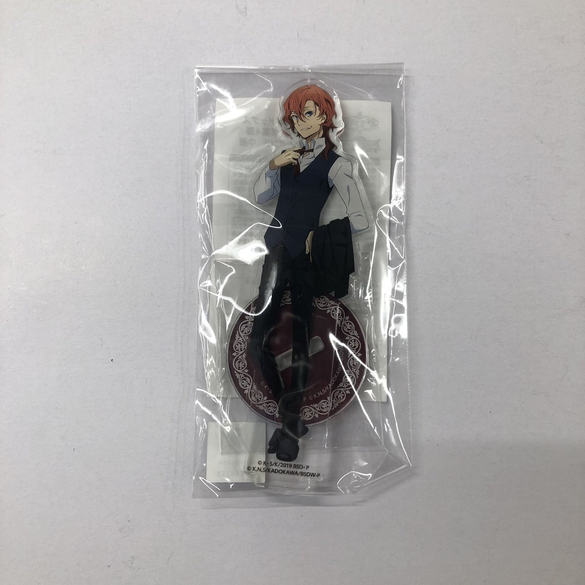 文豪ストレイドッグス　中也　太宰　アクリルスタンド　ホテルコラボ 在庫】「文豪ストレイドッグス」ホテルニューオータニコラボ