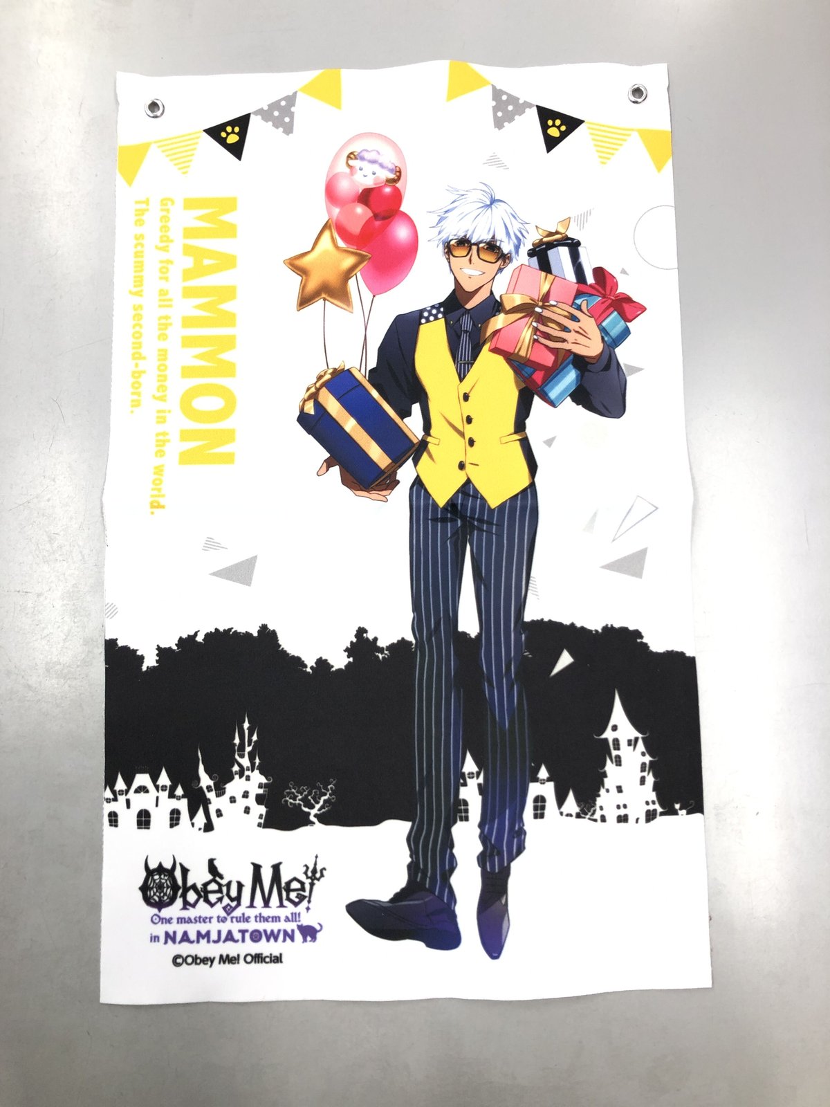 ま*ろ様 Obey Me! 布ポスター ま*ろ様 Obey Me! 布ポスター - メルカリ
