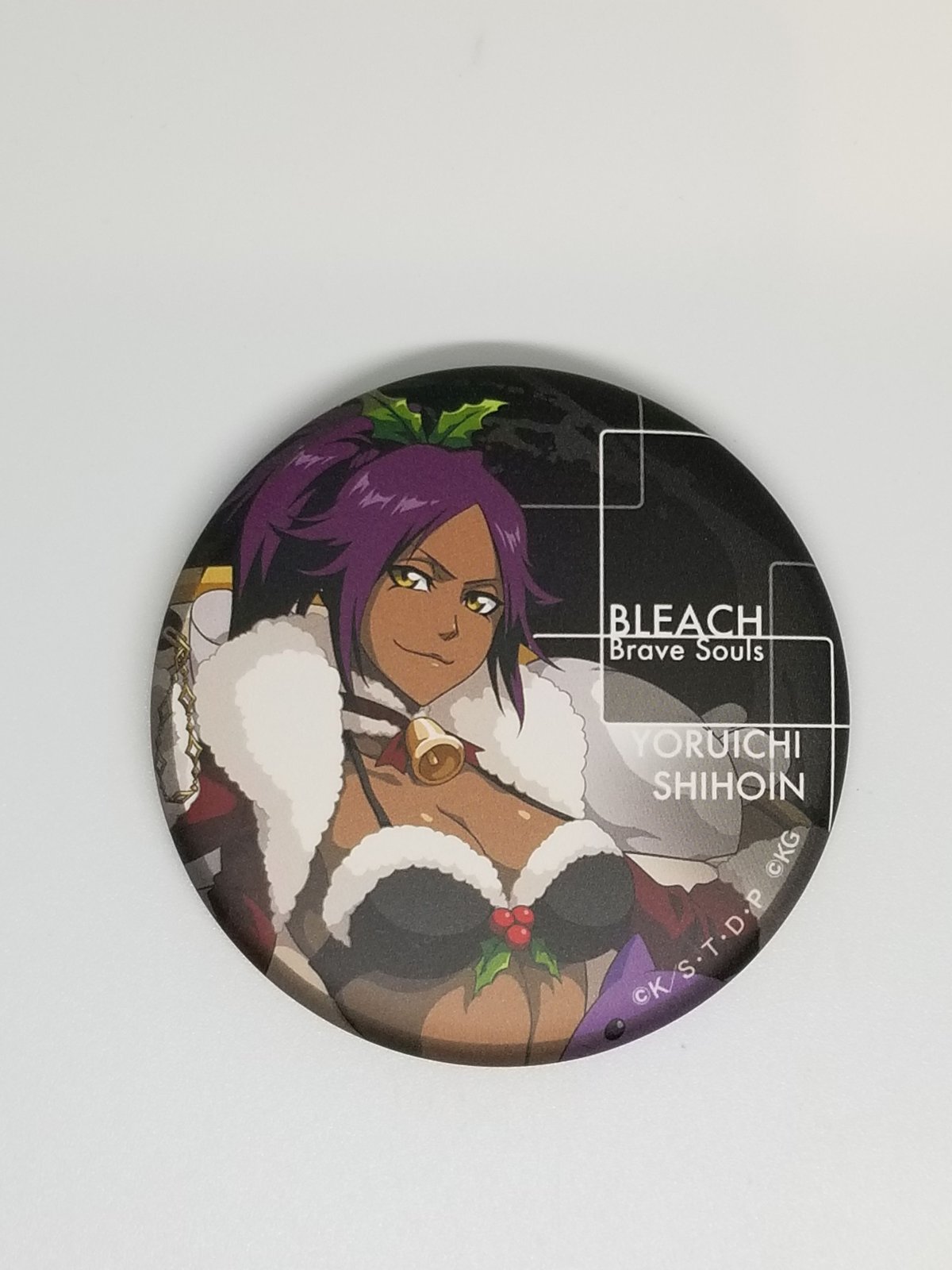 BLEACH 四楓院夜一マット缶バッジ | K-BOOKS 池袋 2次元グッズ通販