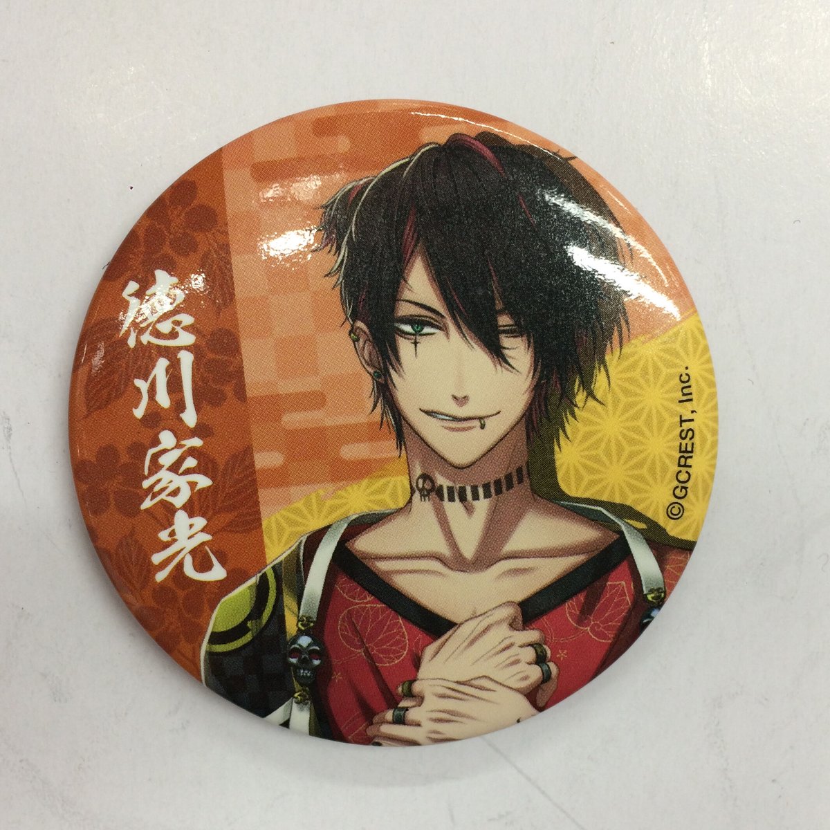 徳川家光　茜さすセカイでキミと詠う トレーディング缶バッジ 茜さすセカイでキミと詠う 徳川家光 缶バッジ | K-BOOKS 池袋 2次元