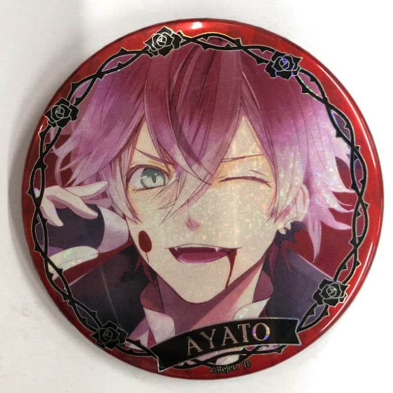 DIABOLIK LOVERS　逆巻アヤト　ホロ缶バッジ DIABOLIK LOVERS 逆巻アヤト 缶バッジ ホロ | K-BOOKS 池袋 2