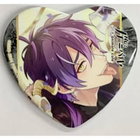 『NU:カーニバル×アニメイトカフェ』 ハート缶バッジ（2nd anniversary ver.） リン 【BLグッズ】