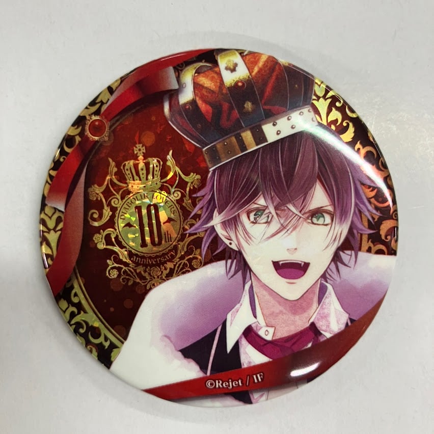 イタミ有】DIABOLIK LOVERS 逆巻アヤト 缶バッジ ホロ | K-BOOKS