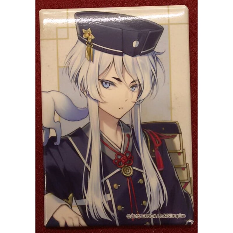 イタミ有】刀剣乱舞 白山吉光 スクエア缶バッジ | K-BOOKS 池袋 2次元