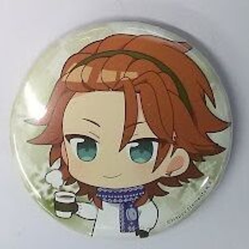 エリオスライジングヒーローズ エリオスR グレイ アニカフェ 缶バッジ