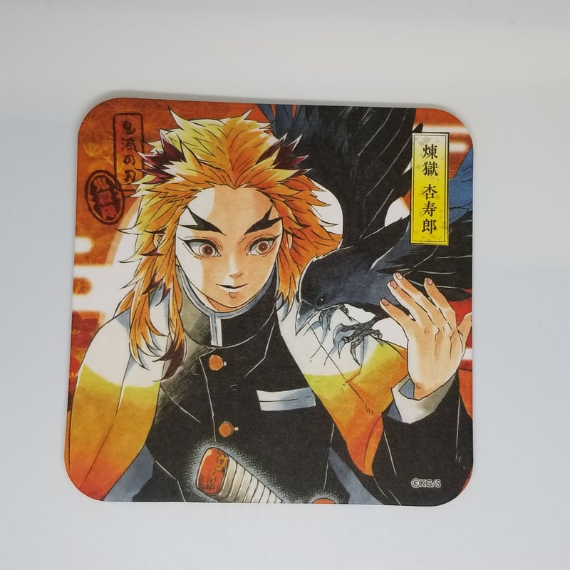 鬼滅の刃 煉獄杏寿郎アートコースター | K-BOOKS 池袋 2次元グッズ通販