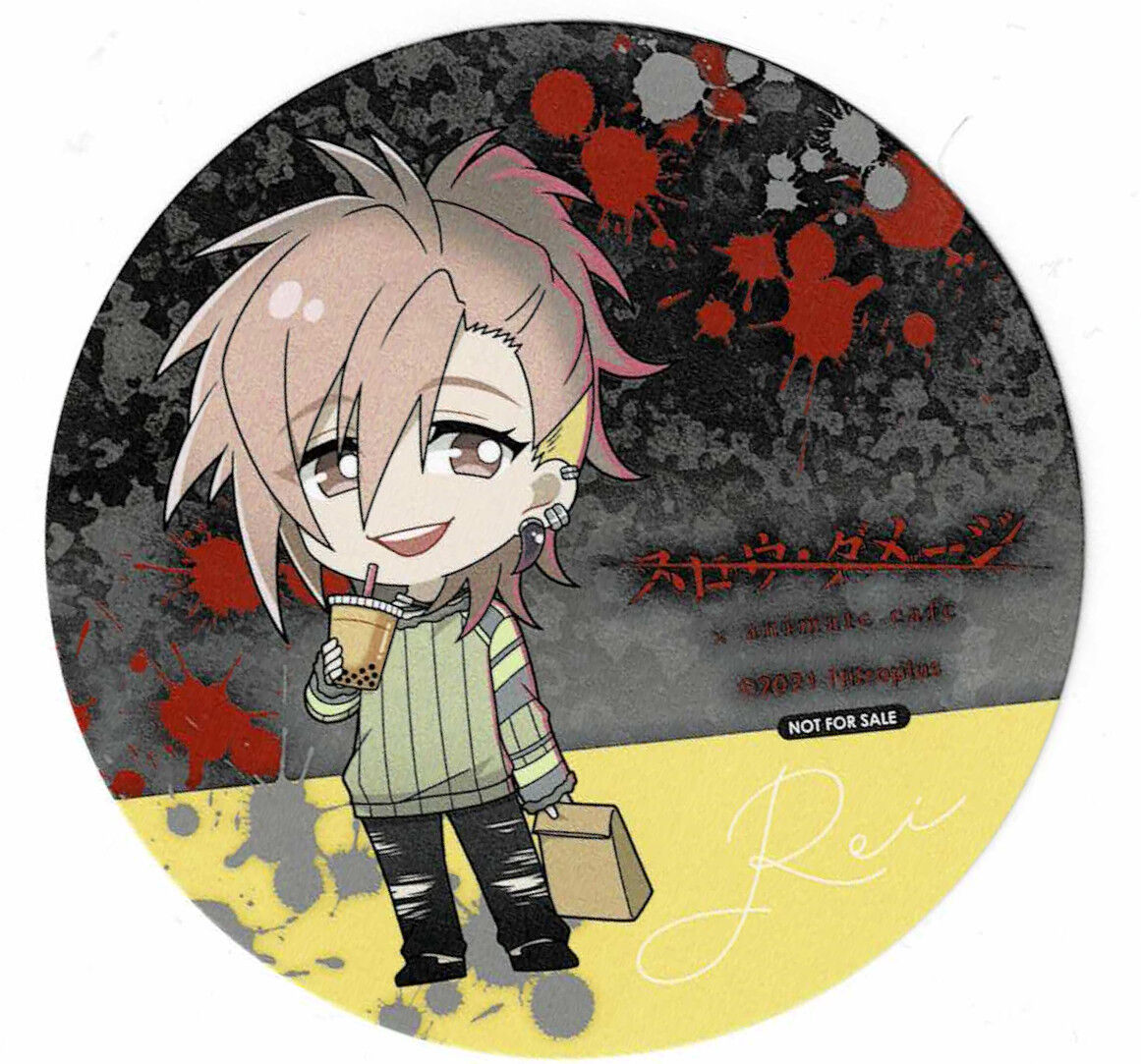 スロウ・ダメージ』 アニメイトカフェ コースター レイ【BLグッズ
