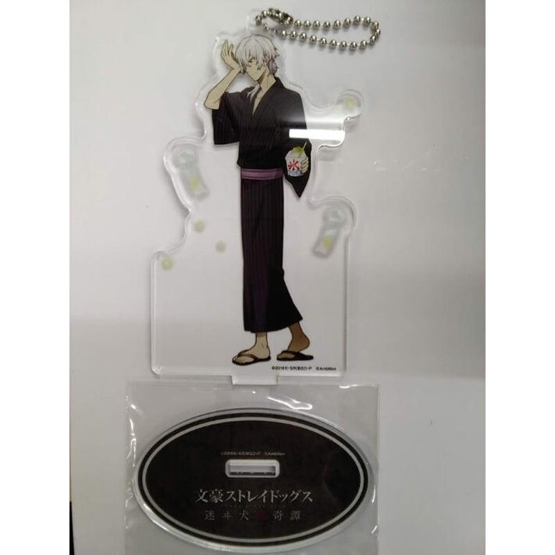 文豪ストレイドッグス コラボカフェ本舗 アクリルスタンド 福沢諭吉