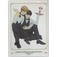 【イタミ有り】桜日梯子 『抱かれたい男1位に脅されています。』 アクリルシャドーボックス【BLグッズ】