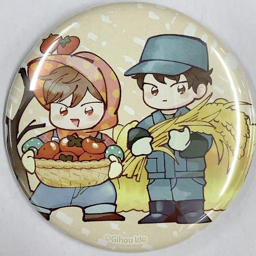 井戸ぎほう　OPERA展　缶バッジ　複製原画　色紙　B.S.S.M. 井戸ぎほう 『B.S.S.M』OPERA展 缶バッジ 【BLグッズ】 | K-BOOKS 池