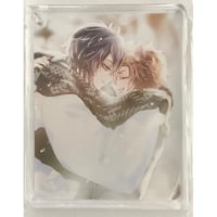 桐式トキコ 花の芥 アクリルコースター 4点セット ikebana コースター 木箱入り4枚セット | toumei online store