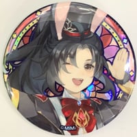 魔道祖師　五周年記念展　スクエア缶バッジ　② 墨香銅臭『魔道祖師』 ラジドラ魔道祖師（MiMi） 五周年記念展